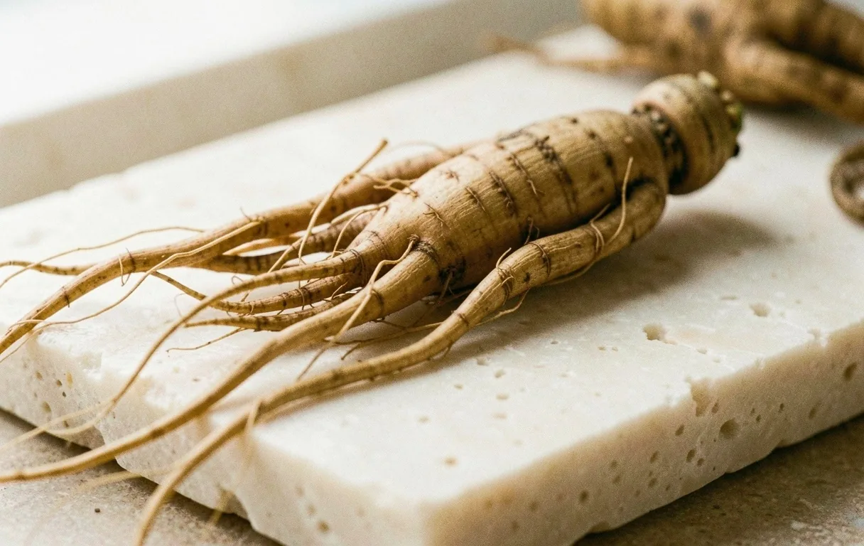 Raíz de Ginseng para energía